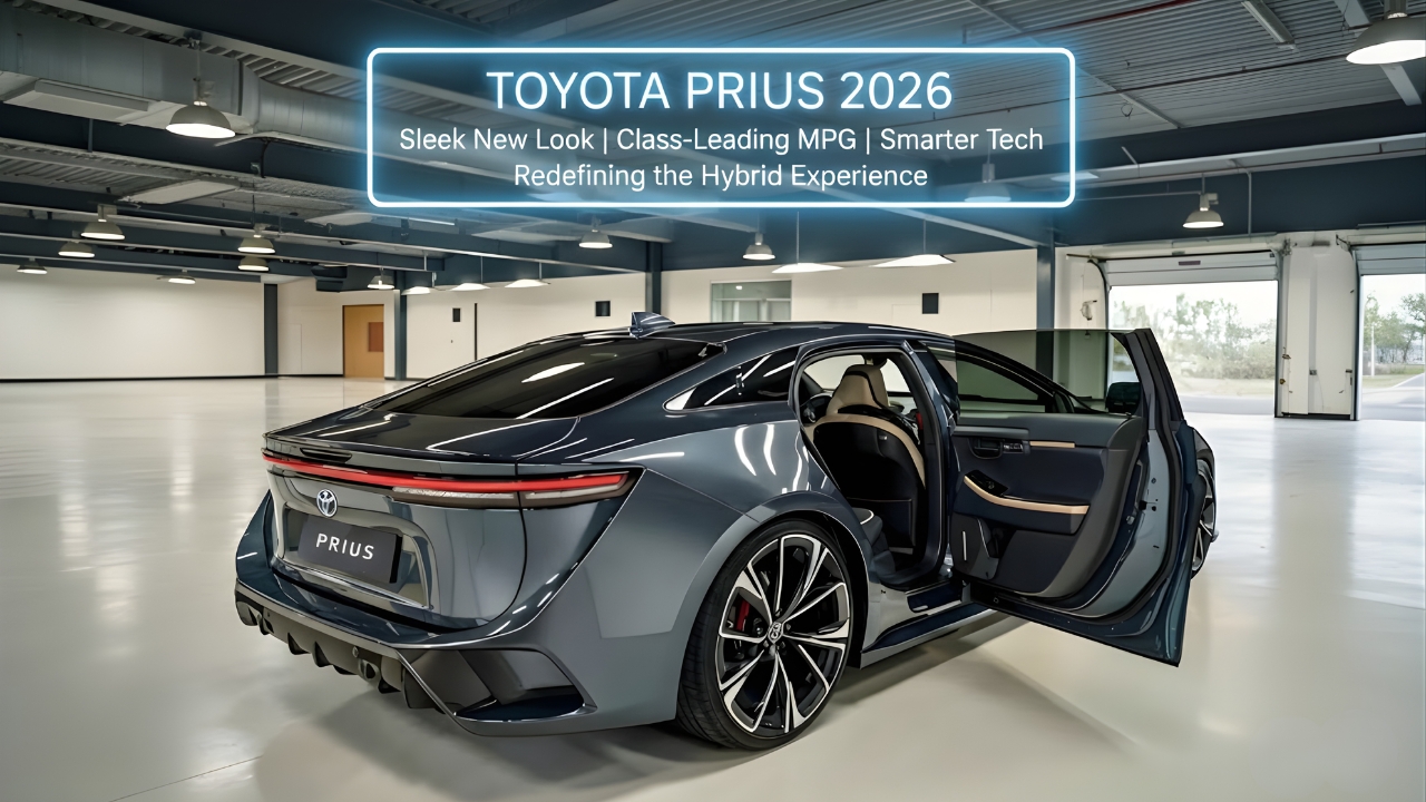 Toyota Prius 2026 Launches with Sleek New Look, Class-Leading MPG and Smarter Tech
