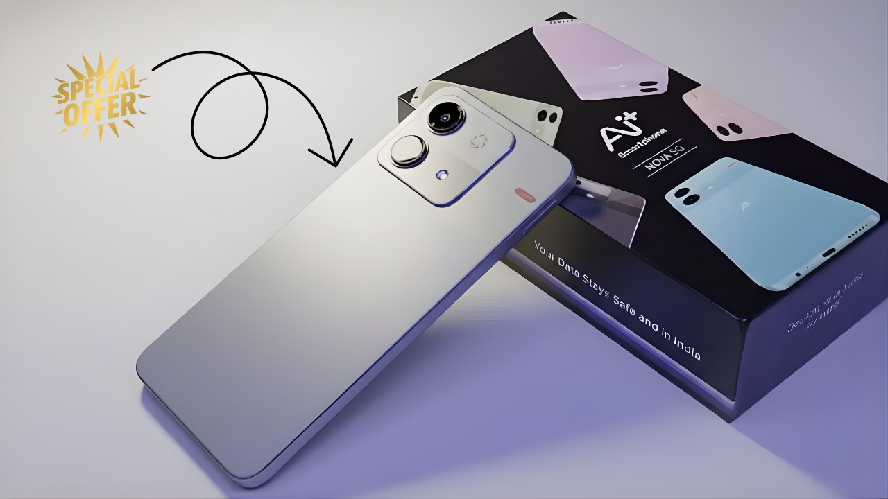 Ai+ Nova 5G Launched with 6600mAh Battery and 120Hz Display