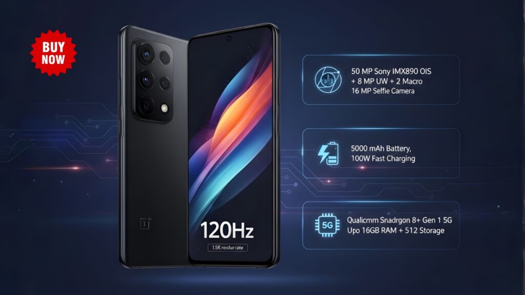 OnePlus Ace 2 Launch With Snapdragon 8+ Gen 1, 120Hz Display and 100W Charging