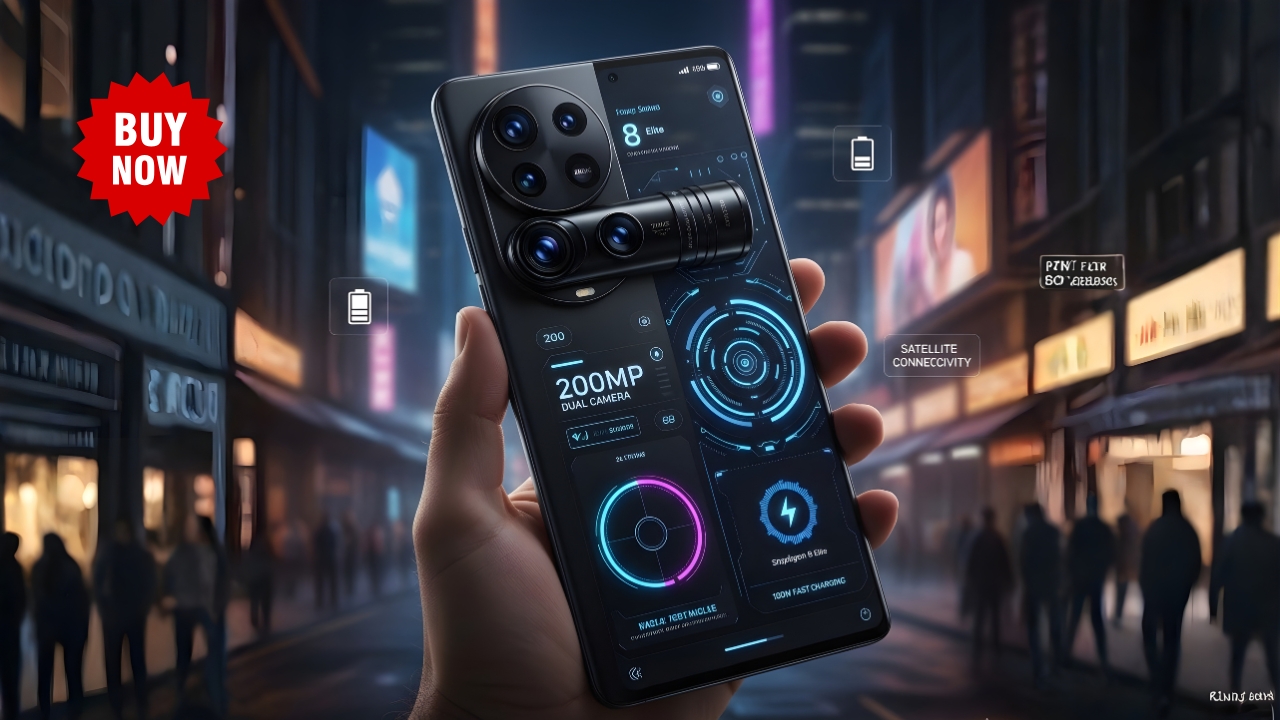 Vivo X300 Ultra Launch: 2K LTPO Display, Snapdragon 8 Elite, and 100W Fast Charging